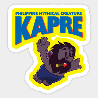 Philippine mythical Creature Kapre Sticker